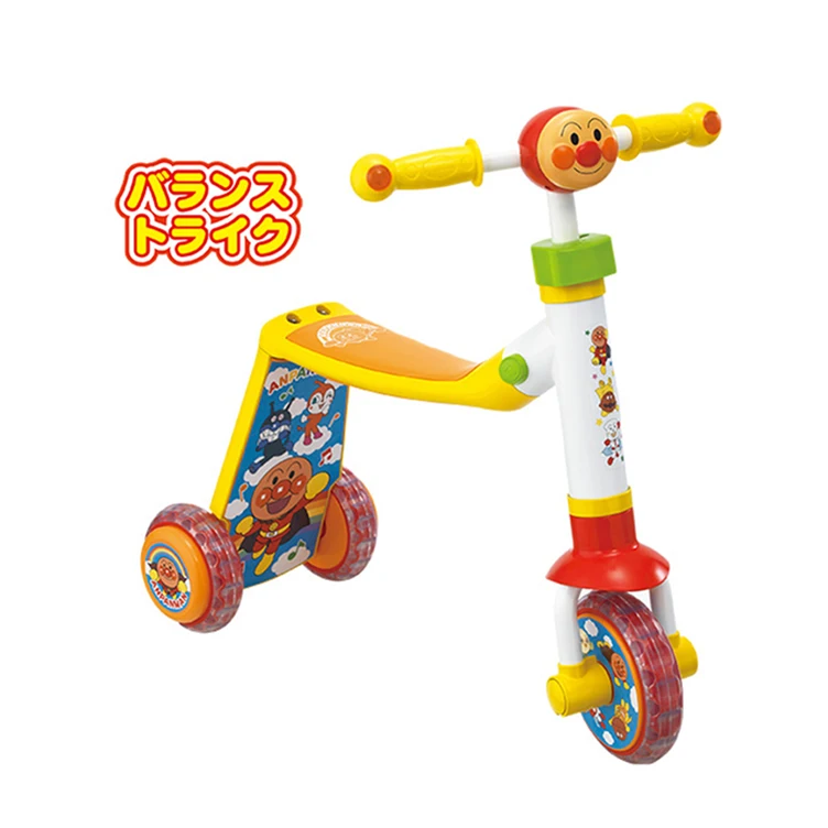 Высококачественный 2-полосный велосипед anpanman, игрушечный самокат, детский, Япония, распродажа