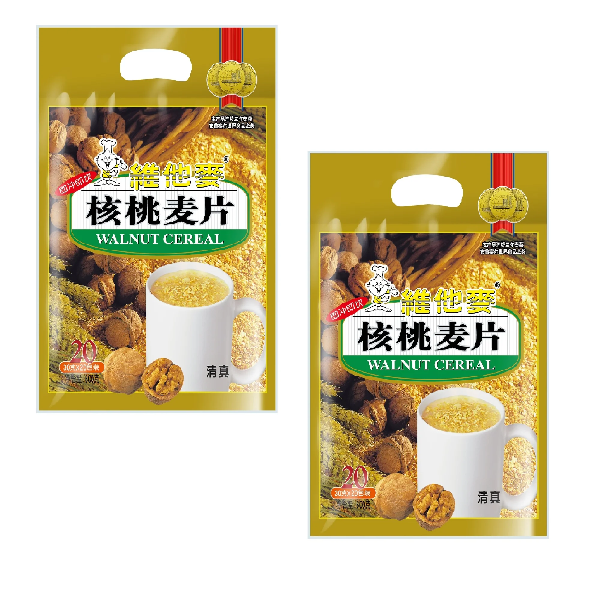 Best Offered Price Delicious Dessert  Low-Sodium  Grain Oat Wheat Products VitaMax  Walnut Ready To Eat Cereal from Malaysia
