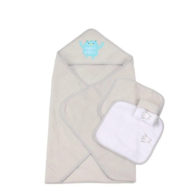 Manufacturer Baby Blankets Swaddle Baby Towels Bath Wearable Soft Knit 100% Cotton Baby Swaddle Wrap