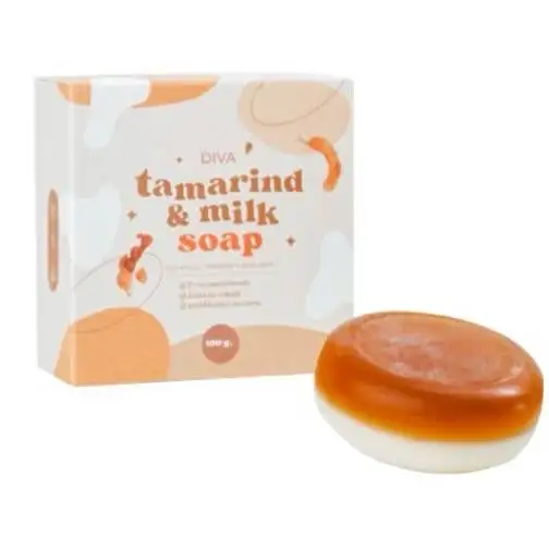 Whitening Face and Body soap from Tamarind and Milk by DIVA (D)