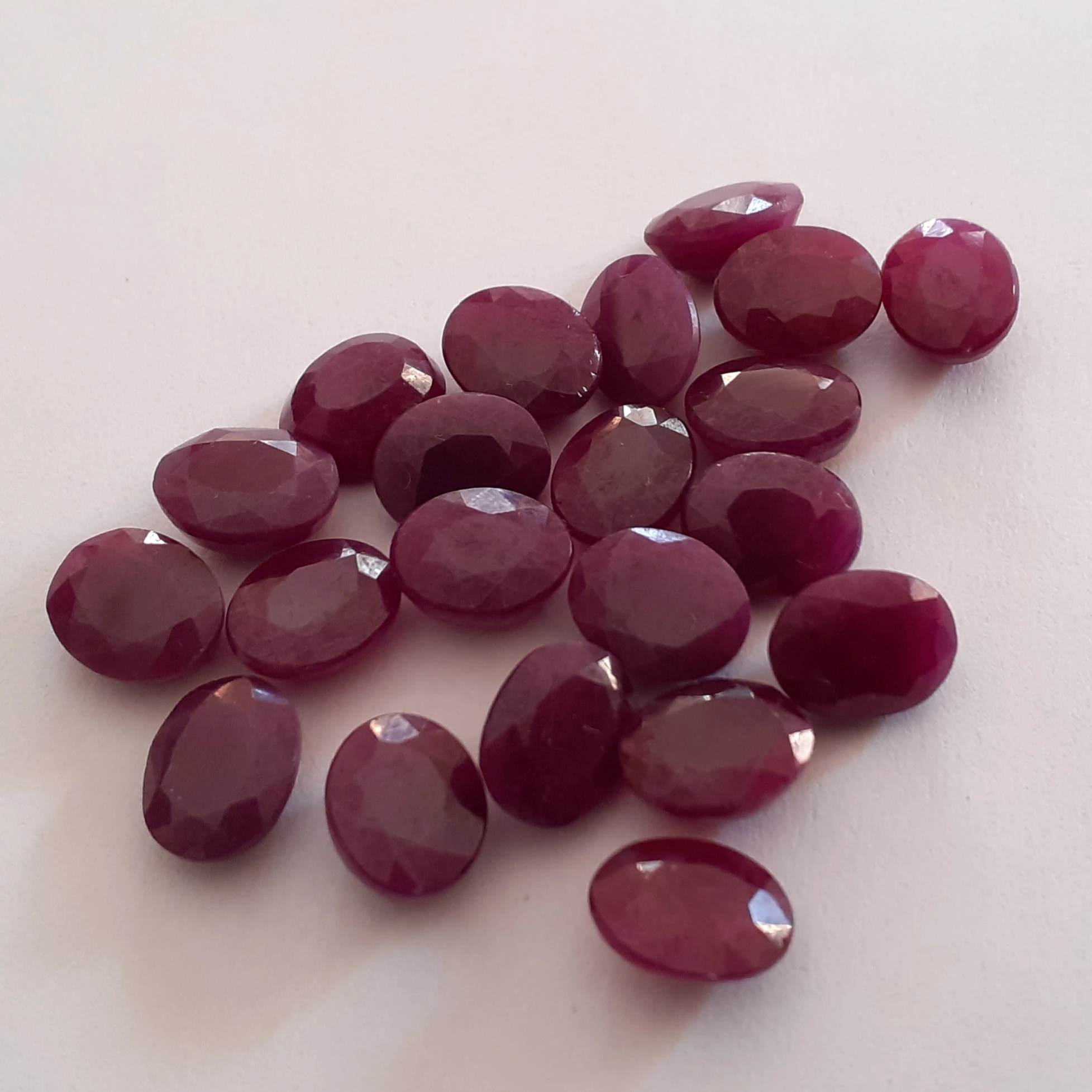 Loose Gems Ruby Ovals 10x8