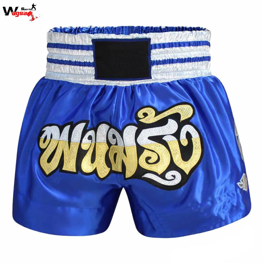 Высококачественные Боксерские трусы muay thai шорты для кикбоксинга тренировок
