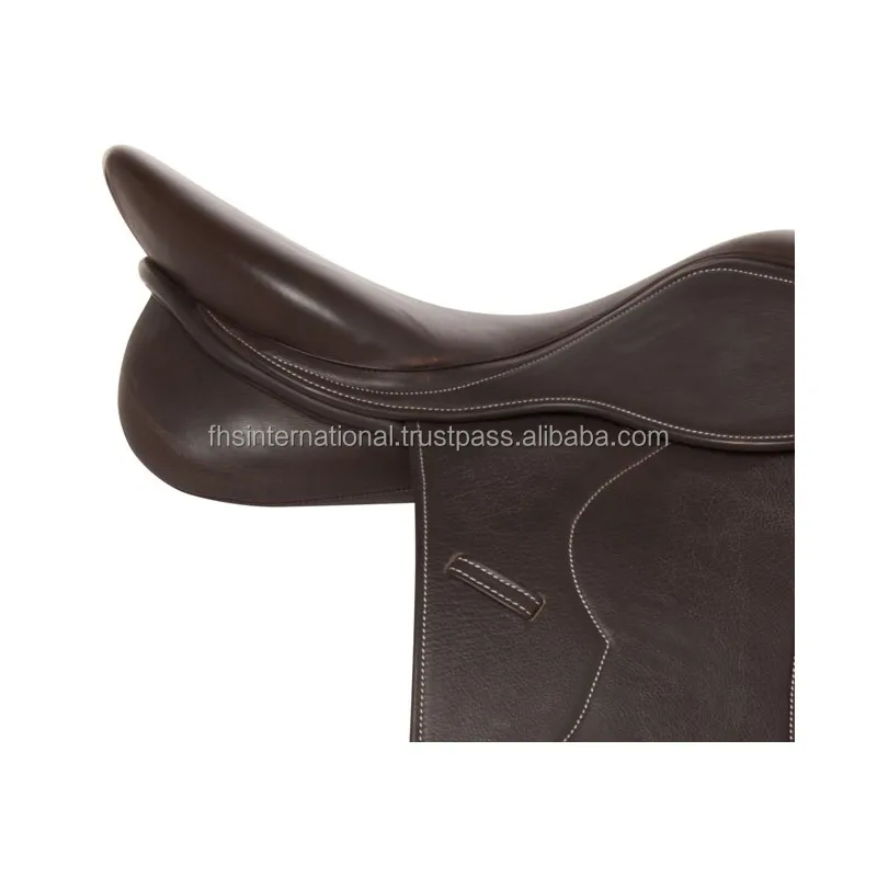 Best Quality - Jumping Horse Saddle - Plastic Tree - Fully Covered with Soft Leather