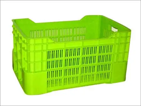 High Quality Plastic Folding Crate For Fruits and Vegetables Plastic Crate  Customized Food Grade Strong
