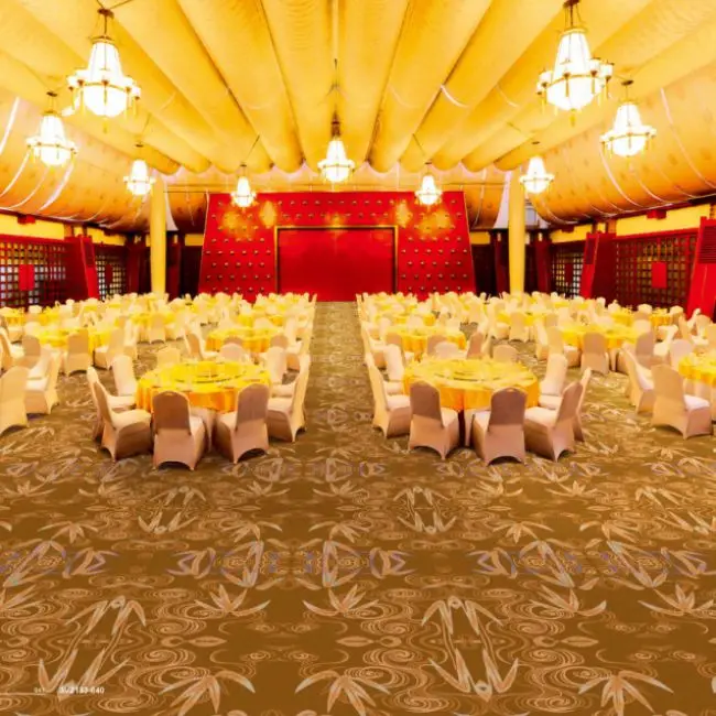 100%Nylon  floor Printed Carpet hotel carpets