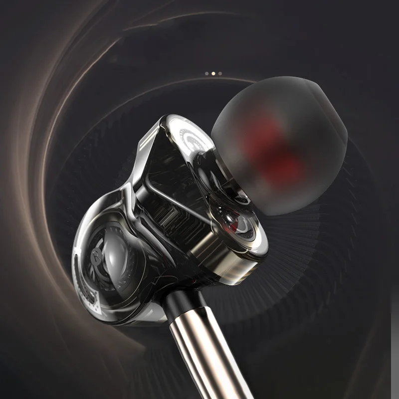 QKZ CK10 In Ear Earphone With Microphone 6 Dynamic Driver Unit Headsets Stereo Sports HIFI Subwoofer Earphones Monitor Earbuds