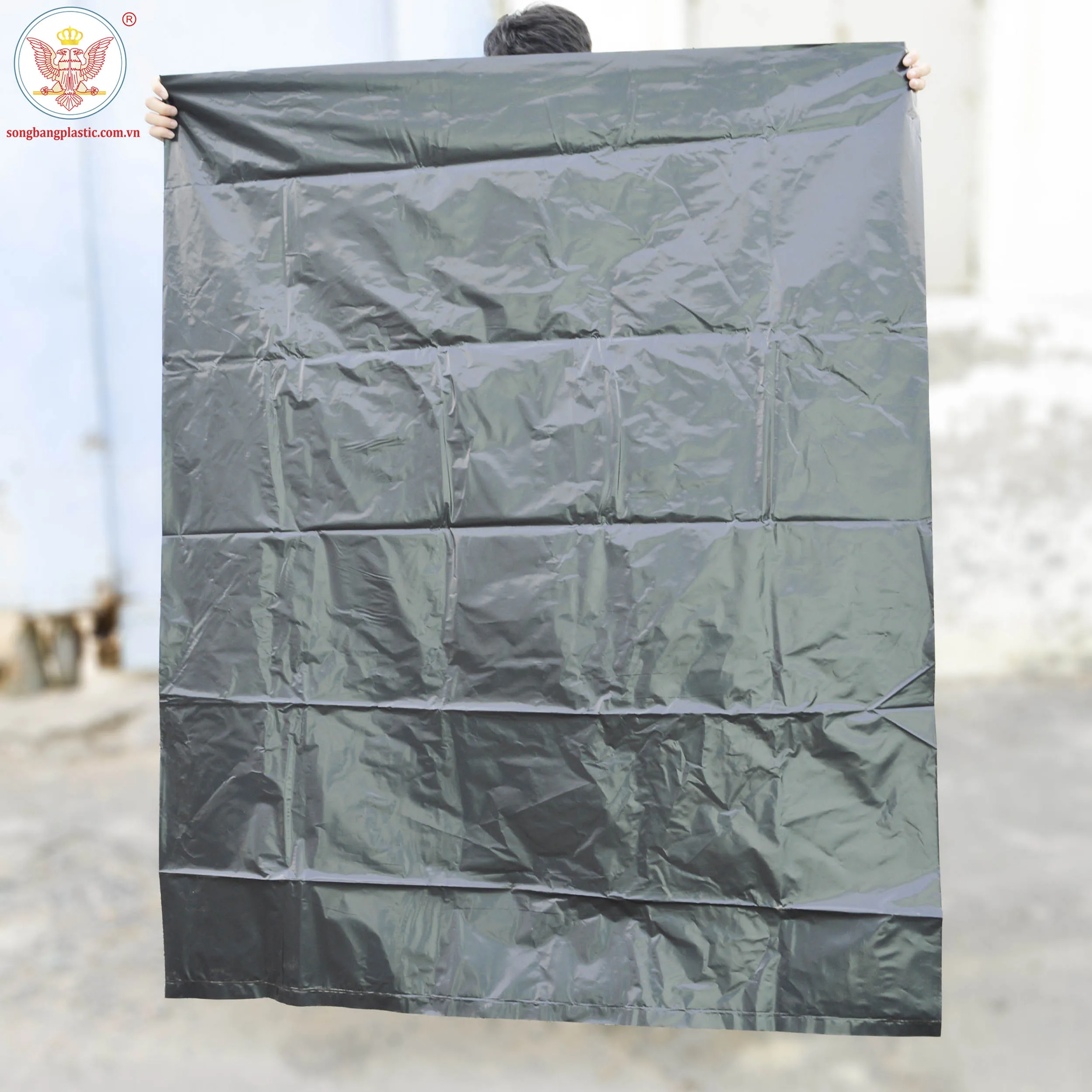  Сделанные во Вьетнаме продукты биоразлагаемый мешок для мусора 55-60 галлонов черного цвета промышленности