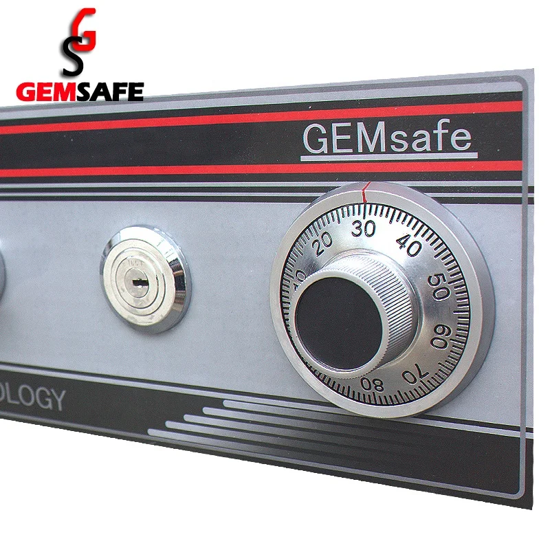 Fireproof dial lock double door big fireproof combination lock Safe manufacturer Foshan China