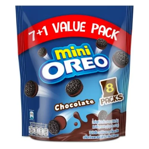 Печенье Mini Oreo с шоколадом или ванильным вкусом в индивидуальной упаковке или чашке