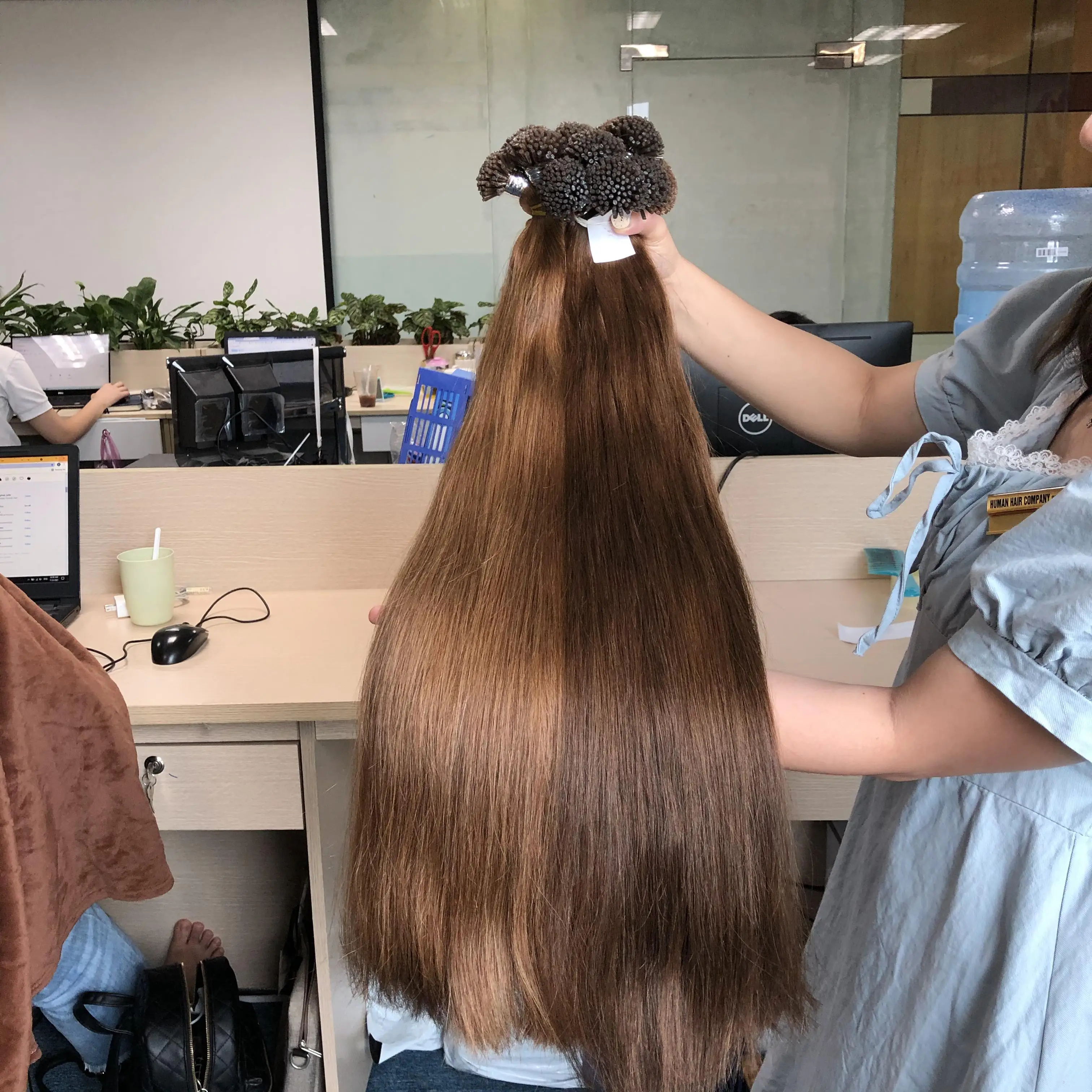 Кератиновые волосы для наращивания кератиновые 100% оптовая цена вьетнамские