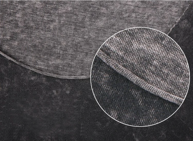 
High Quality Fashional Design Custom Vintage Faded Blank Tshirt Plain Enzyme Wash T Shirt 