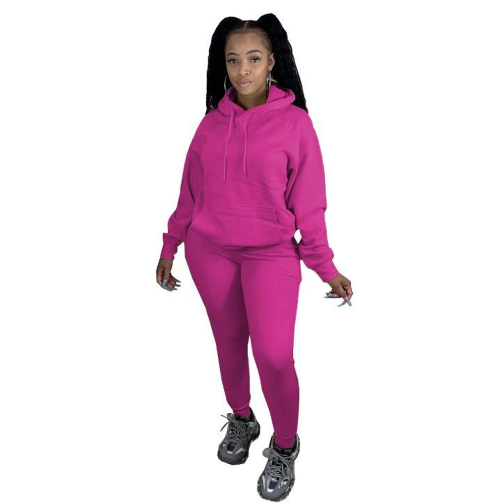 Осень-зима 2021 спортивная одежда высокого качества в стиле джоггера спортивный костюм пуловер толстовка женские свитшоты комплекты простые спортивные костюмы