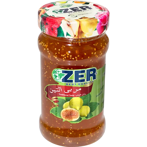 
 Стеклянная банка Zer Fig Jam 380 г x 12  