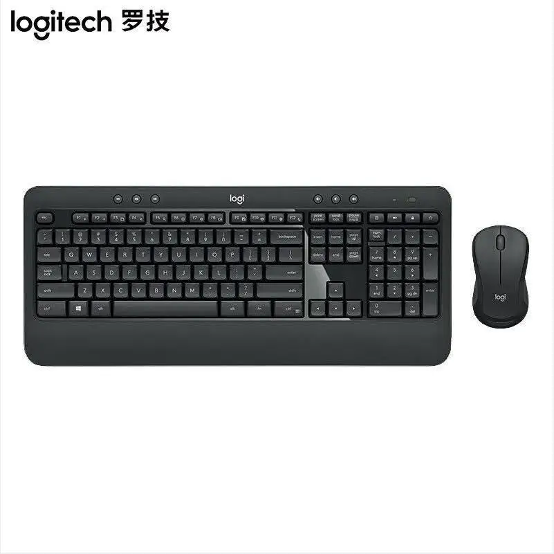 Logitech MK540 Wireless Keyboard and Mouse Combo for Windows 2.4 GHz Wireless with Unifying USB-Receiver Wireless Mouse