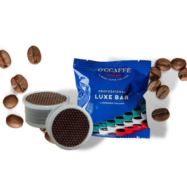 Made In Italy 44 mm 100% Robusta High Intensity Paper Ese Coffee Pods For Espresso Cocktail