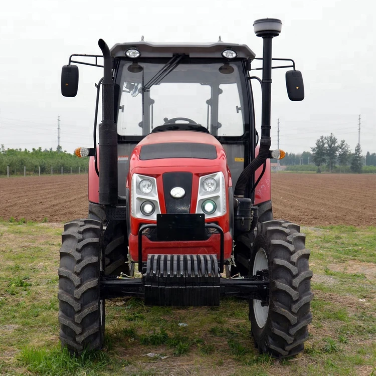 Тракторы 90 л. С. 95 Б/у тракторы john deer недорогие сельскохозяйственные 4x4 колесный трактор для
