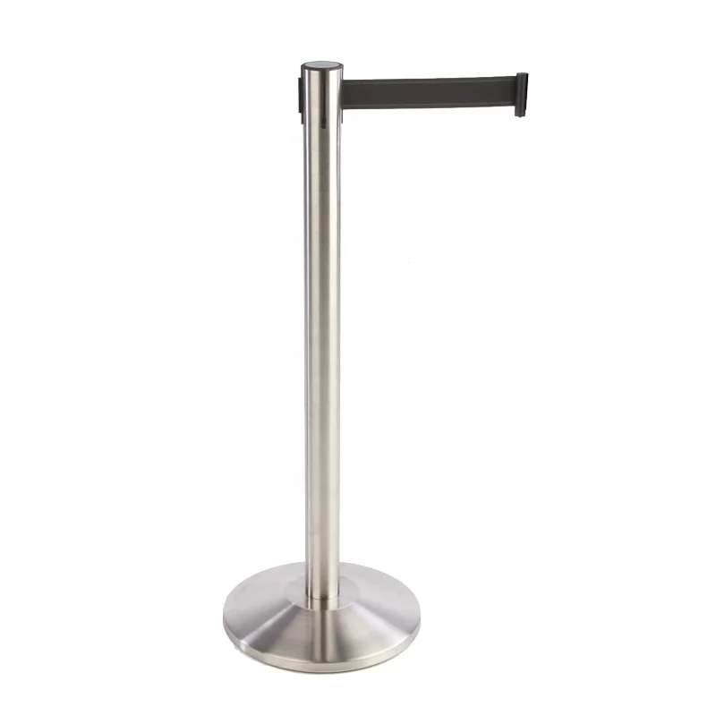 Высококачественный выдвижной ремень портативный защитный шлагбаум для