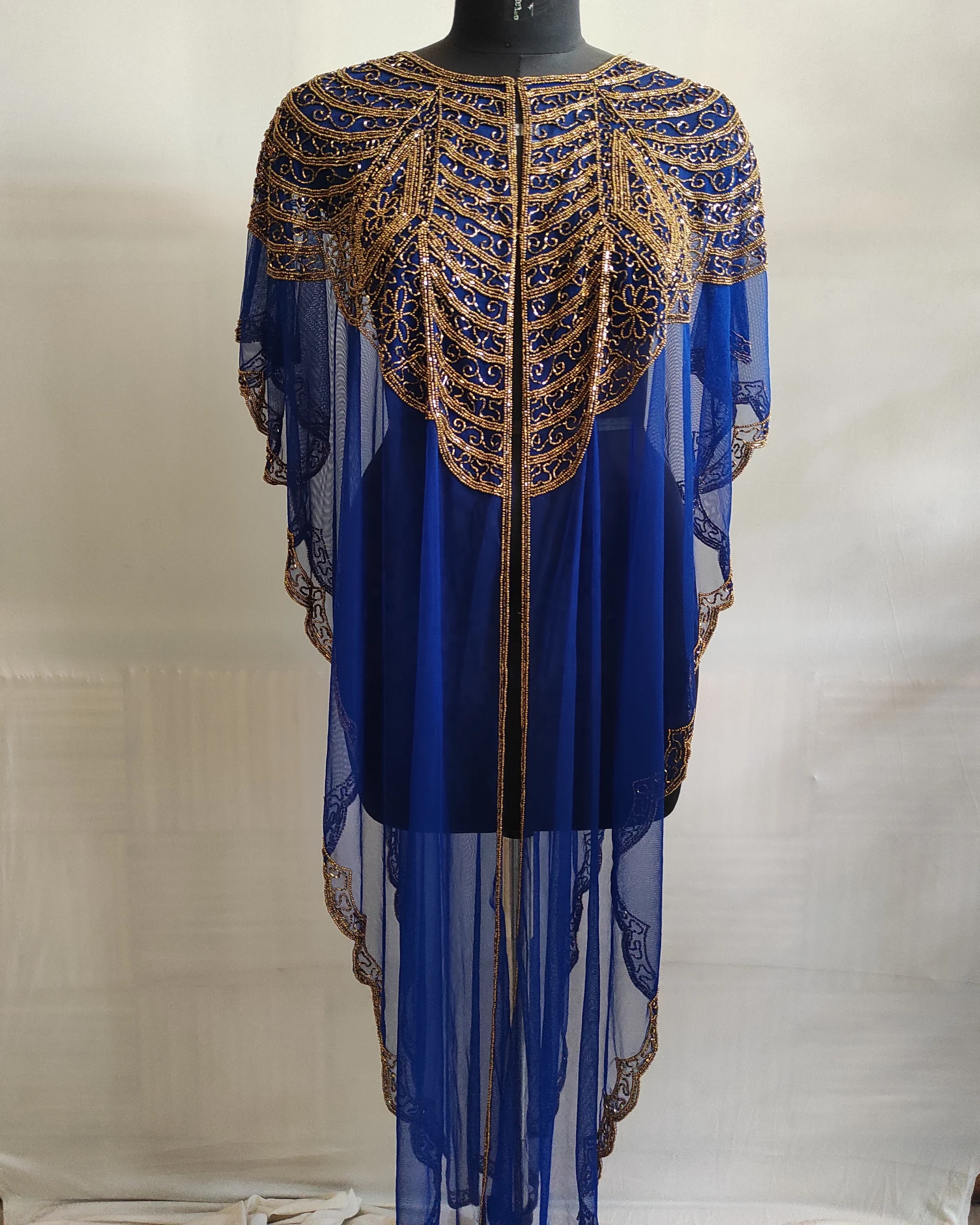 Floor Length Very Appealing Heavy Beaded fancy Kaftan/Farasha