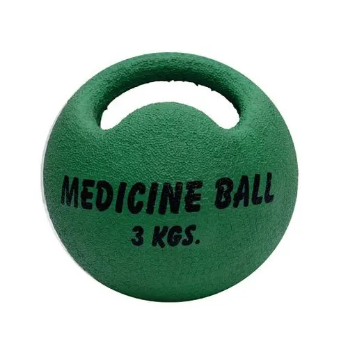 
Single Handle Medicine Ball Available in Different Colours | Strength Training / Fitness Accessories 