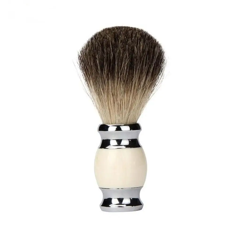 
Pure badger hair knots brush and shaving bowl set for hotel and barber shop 