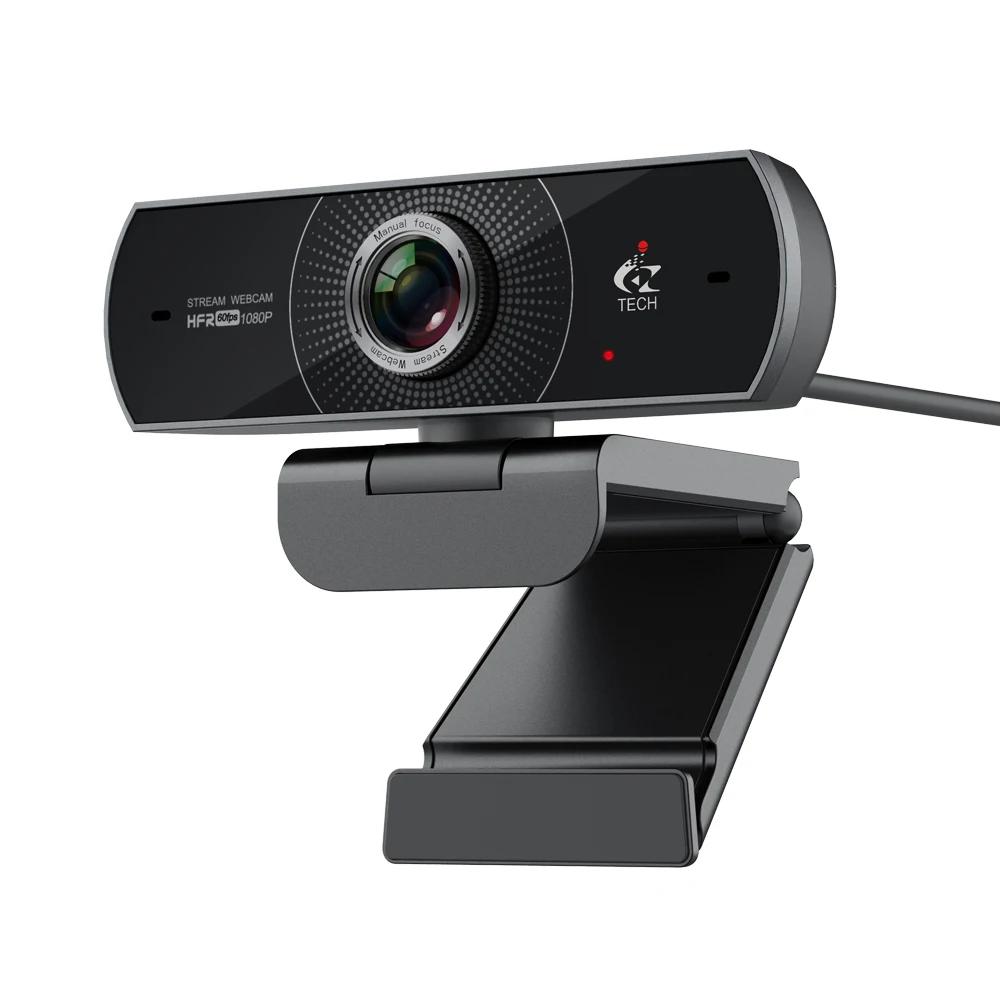 Streaming webcam with mic download free driver USB webcam focus 1080p 60fps web camera for pc