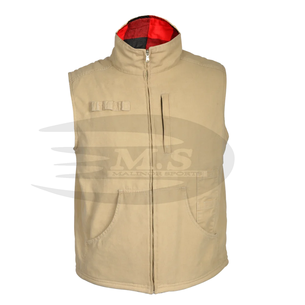 Профессиональная одежда Malinor, Холщовый жилет для работы, охоты, жилет