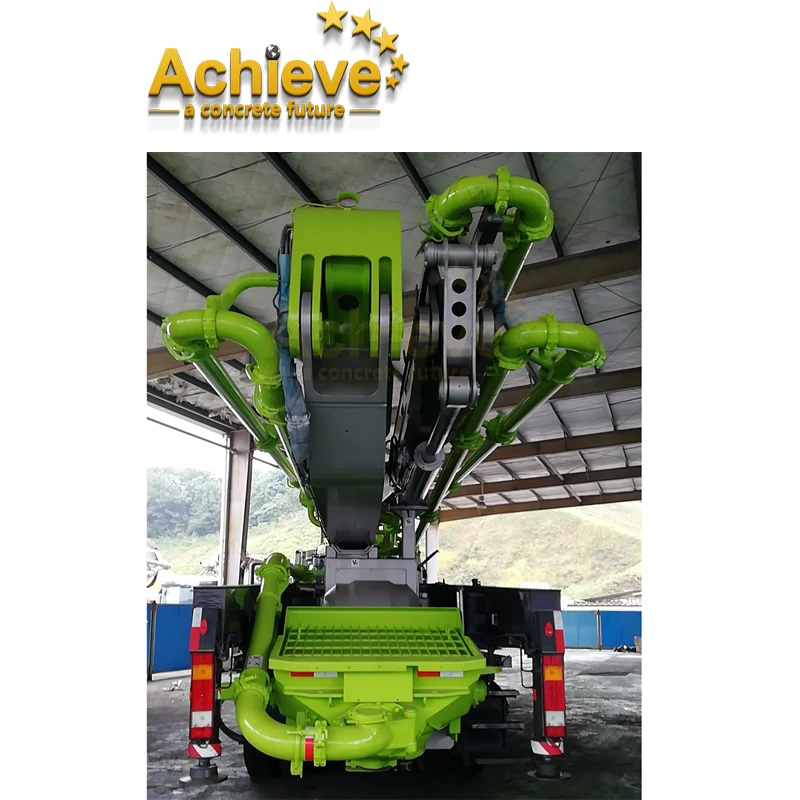 Best Selling Products Boom Truck Mounted Chassis 47M Concrete Pump Mixer Truck