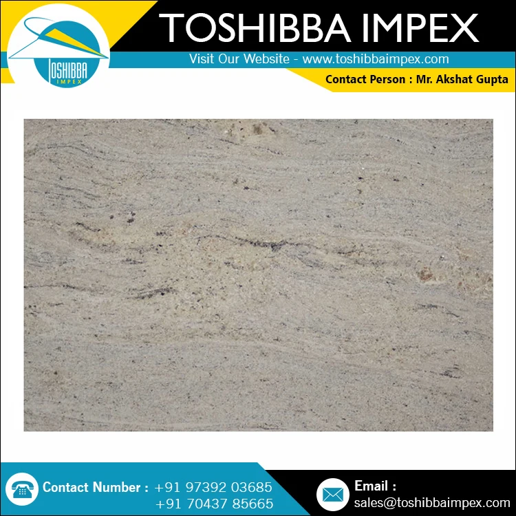 Ivory Beige Gold Granite All Natural Polished Slabs and Tiles All Natural Stone TOSHIBBA IMPEX