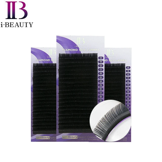 i-BEAUTY Eyelash Extension - ib Diamond Silk eyelashes ibeauty Premium lash korea individual Hand made