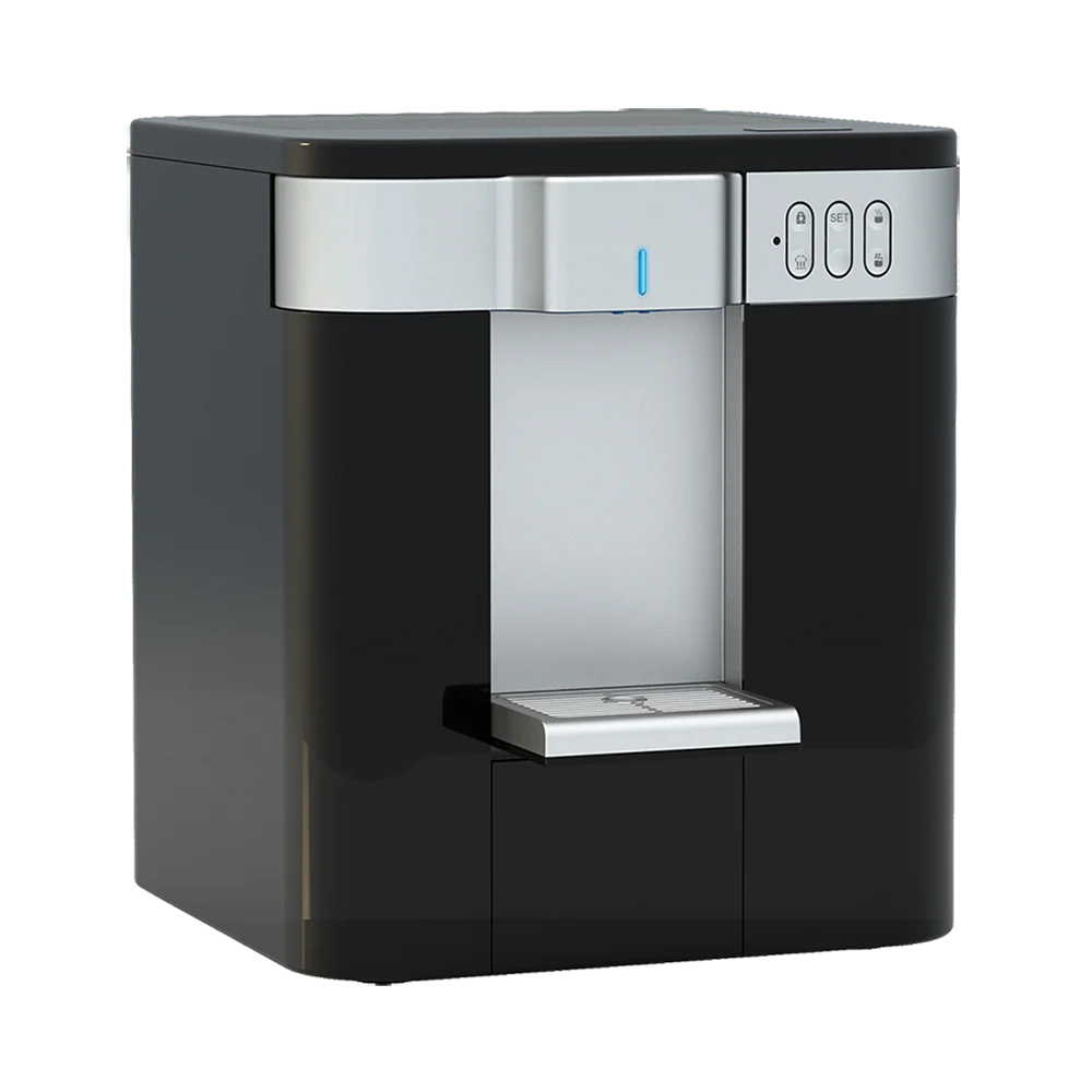 Mini desktop water dispenser with filters