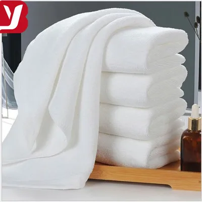 
35X35 cm White Cotton Square Face Towel for Hotel 