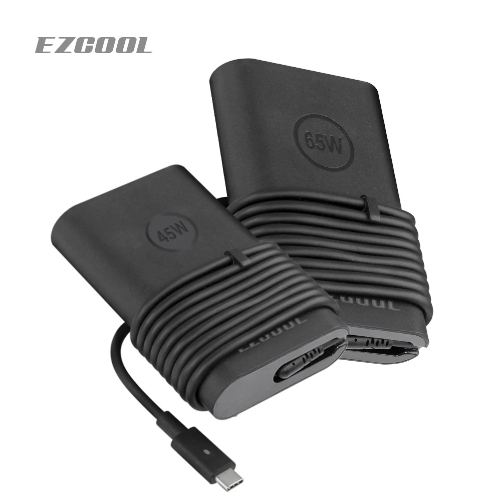 65w pd ezcool type c fast notebook laptop battery rending adapter charger