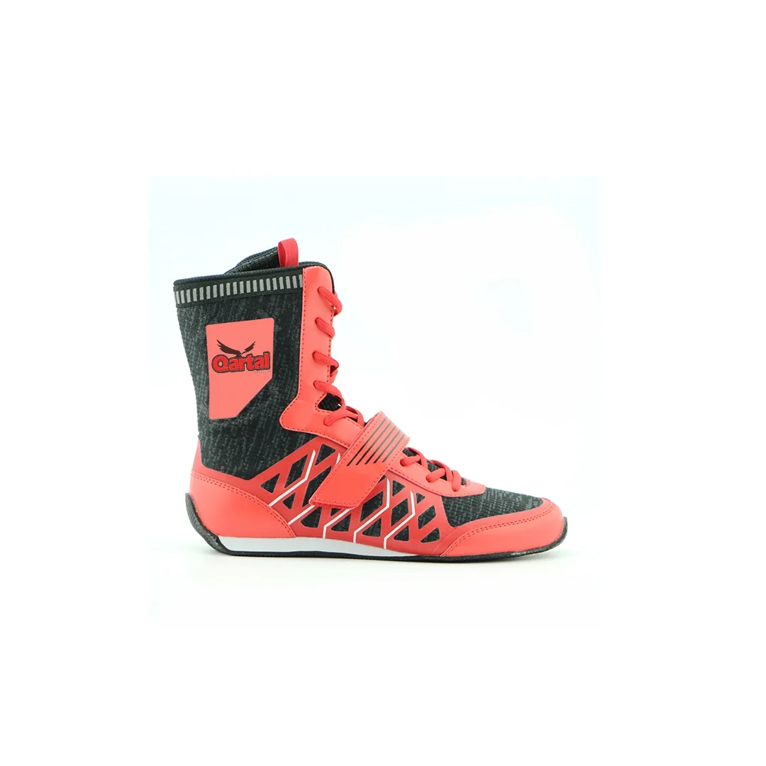 Wholesale High-Top Fashion Professional Gym Sport Men`s MMA New Style Athletic Leather Boots For Cross Training