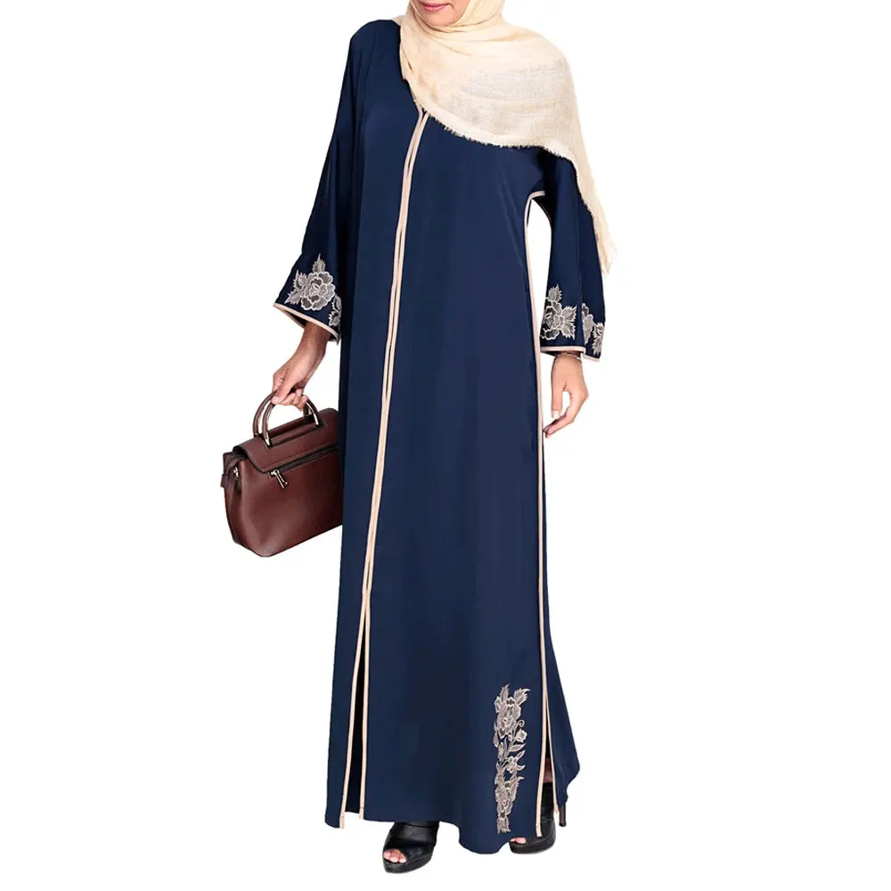 New Model Fancy High Quality Elegant Open Abaya Muslim Women Abayas Dress New Fashion Ladies Abaya Dress