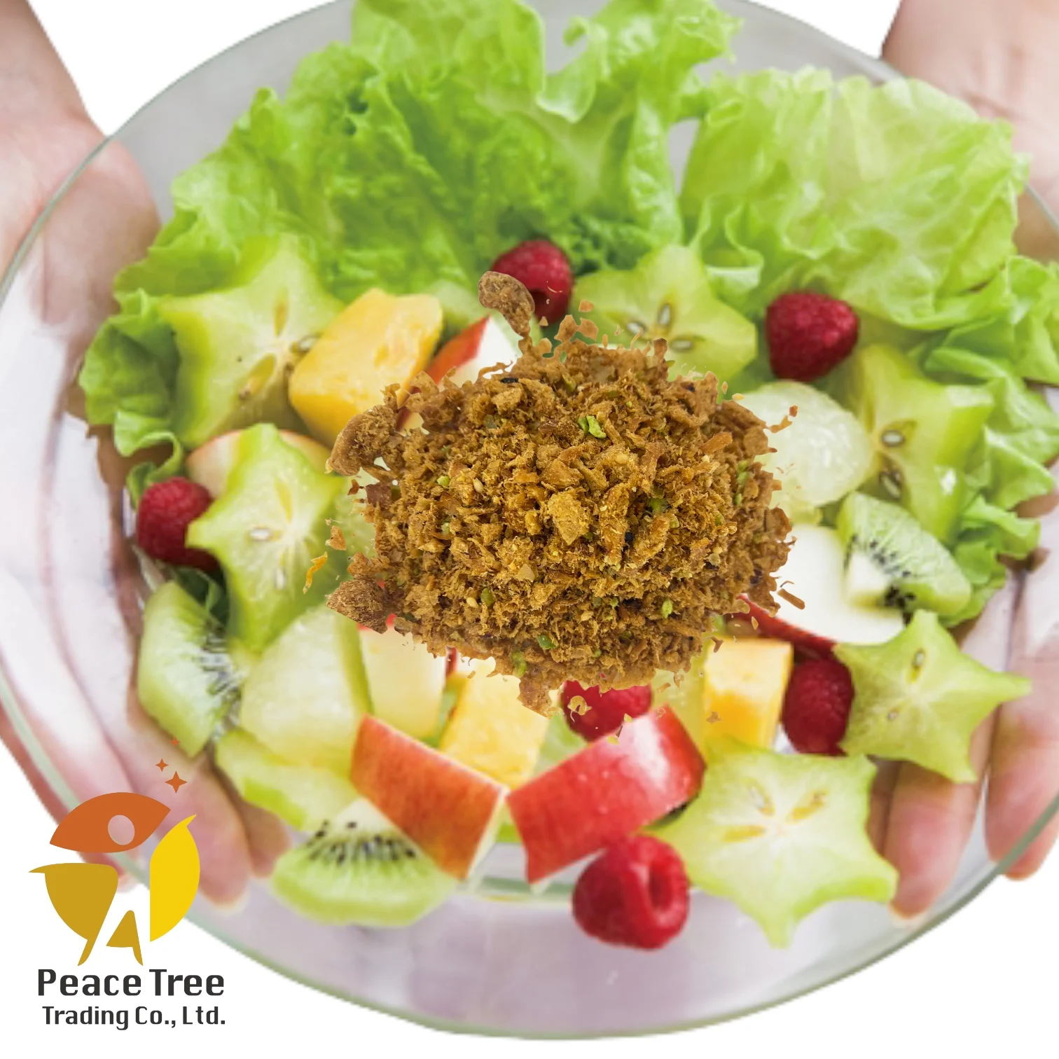 Вегетарианский вкус корня ломтика четкая нить вегетарианский неgm-модифицированный соевый протеин