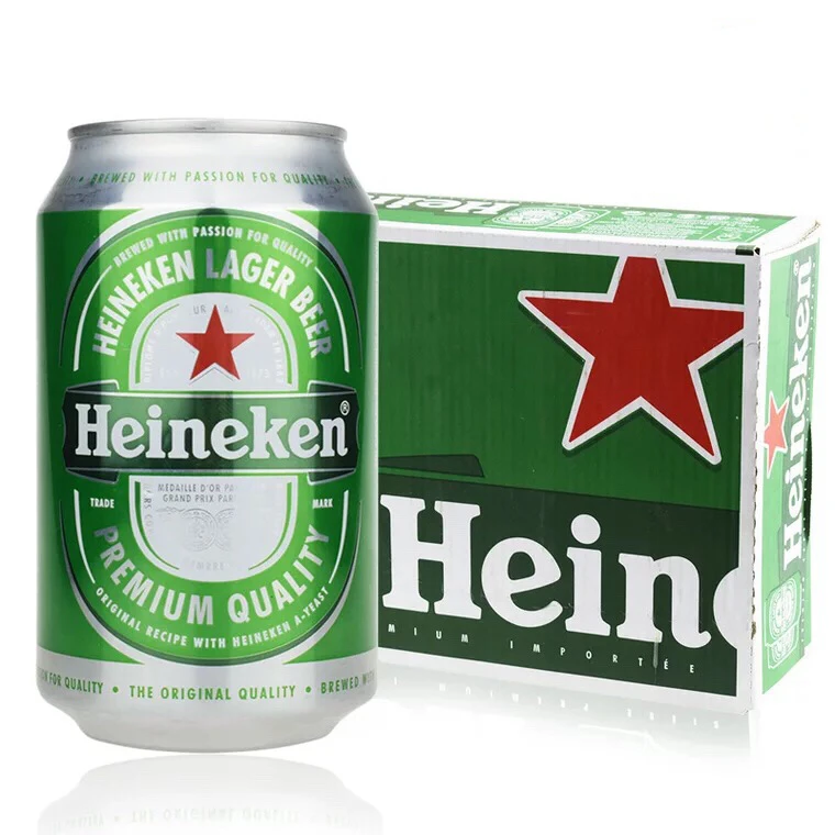 Premium Dutch Heineken Beer Can