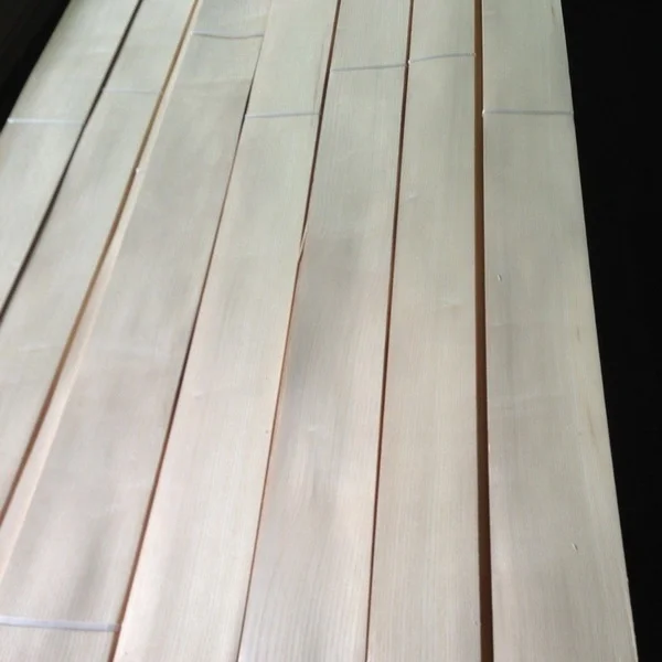 Quarter Cut Natural Ash Wood Veneer for Plywood and Cabinet