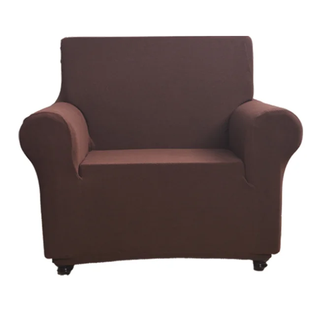 Best Choose Low Price Hot Sale Knitted Furniture Suede Fabric Solid Waterproof Protector Sofa Covers For Office/Livingroom/Hotel