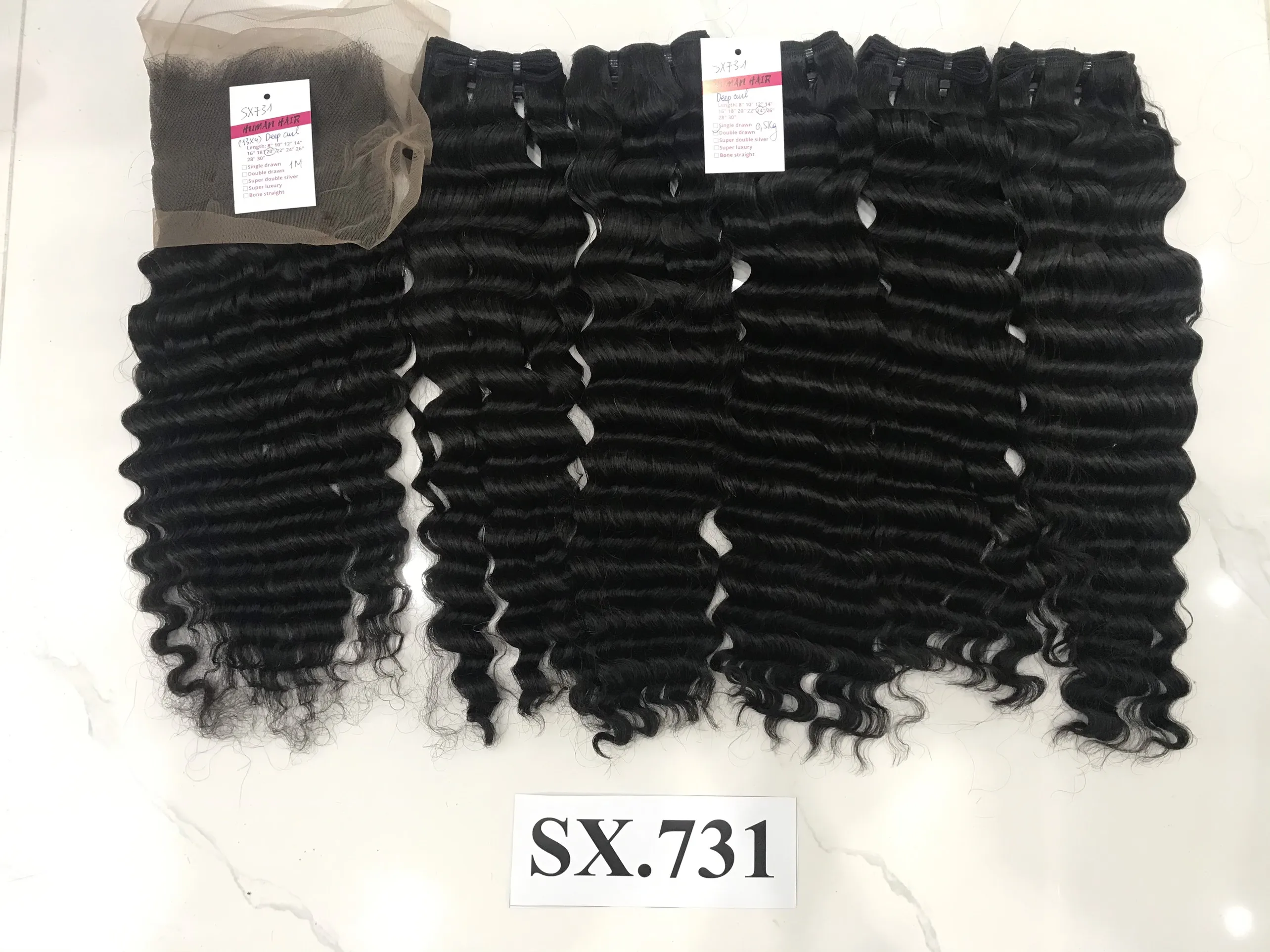 Поддержка малого бизнеса! Оптовая цена лучшего качества! Глубокие кудрявые накладные волосы необработанные лучший поставщик во Вьетнаме