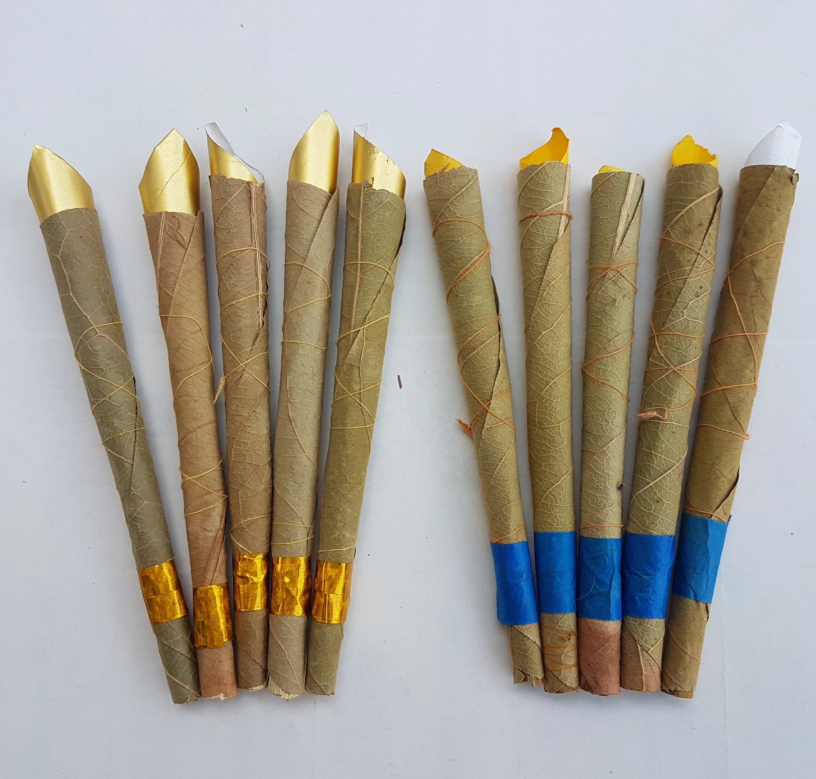 OEM Natural leaf Pre rolled cones Green Leaf blunts Wood tips