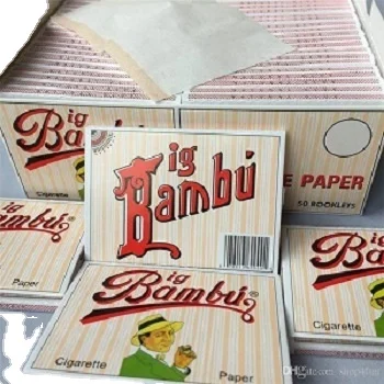 Big Bambu Papers / Bambu Rolling Paper / Premium Quality Bambu Classic  Smoking cigarette papers