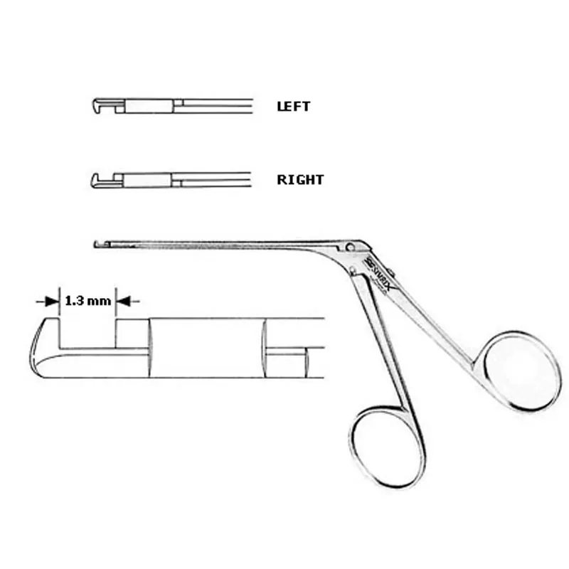 
 Щипцы House-Dieter Malleus, нижняя резка, длина стержня, 1,3-80 мм, Otology, хирургические инструменты simrix  