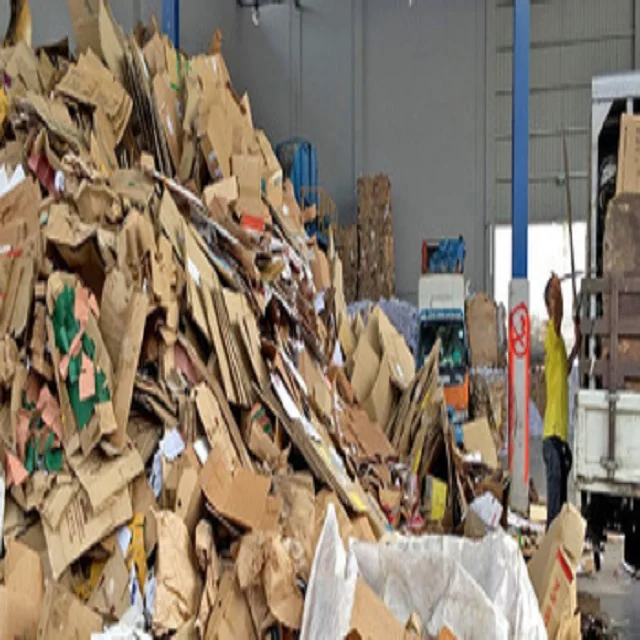 Недорогие обрезки отработанной бумаги OCC 100% картон