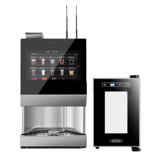 Commercial coffee machine for big office, hotel, cafe shop and restaurant