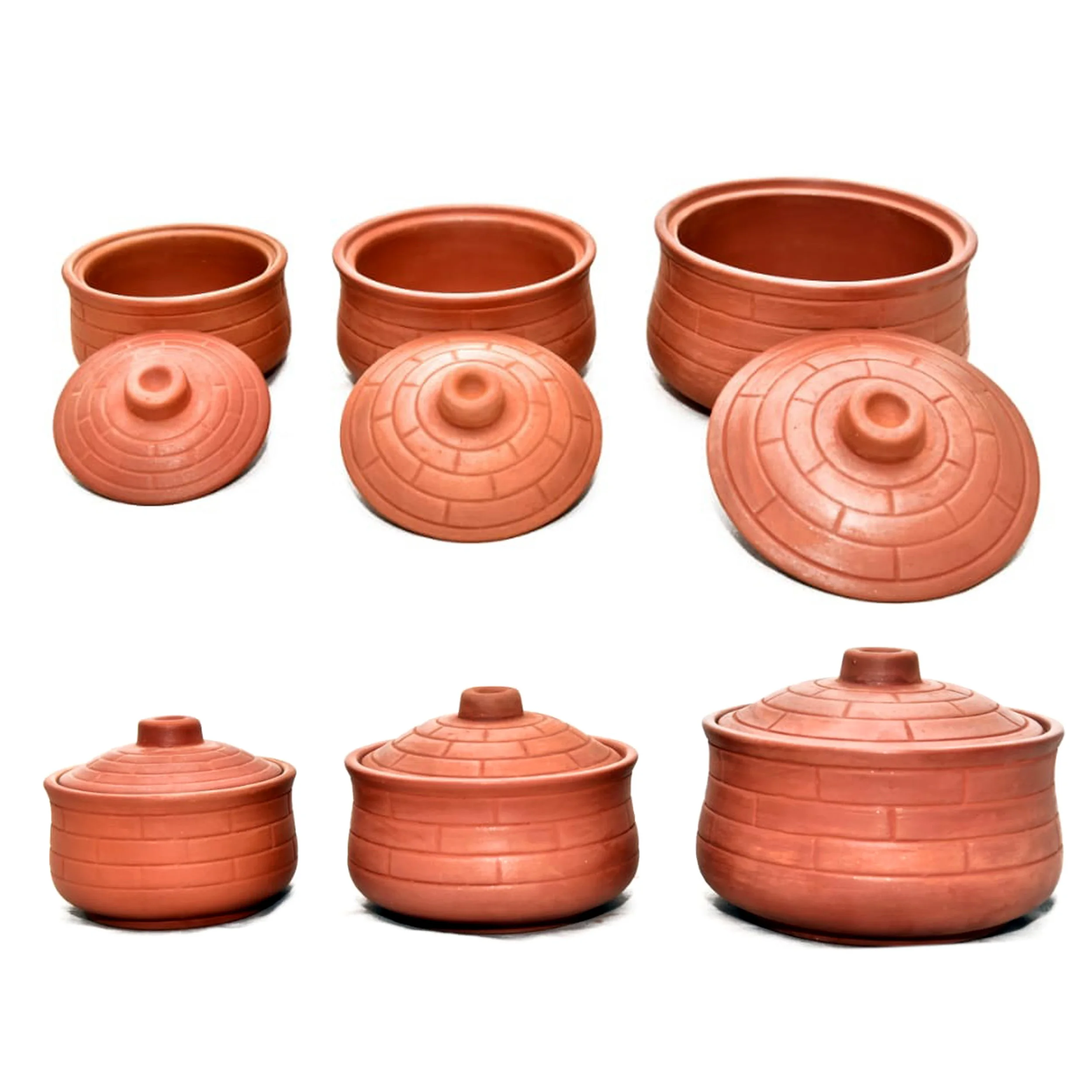 Exclusive indian clay utensils bricks design handmade pottery donga earthenware pot wholesale quality and best price