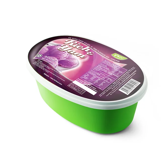 
Instant Custom variety of fruit flavors Ice Cream Tub - Chocolate 0.5L From Malaysia 