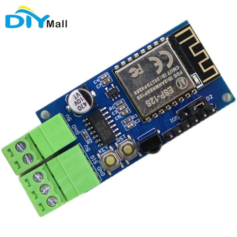 DIYmall ESP8266 ESP-12S RGB светодиодный контроллер WS2812 светодиодная лента Wi-Fi микроконтроллер затемнения Диммер Поддержка блок с пультом дистанционного