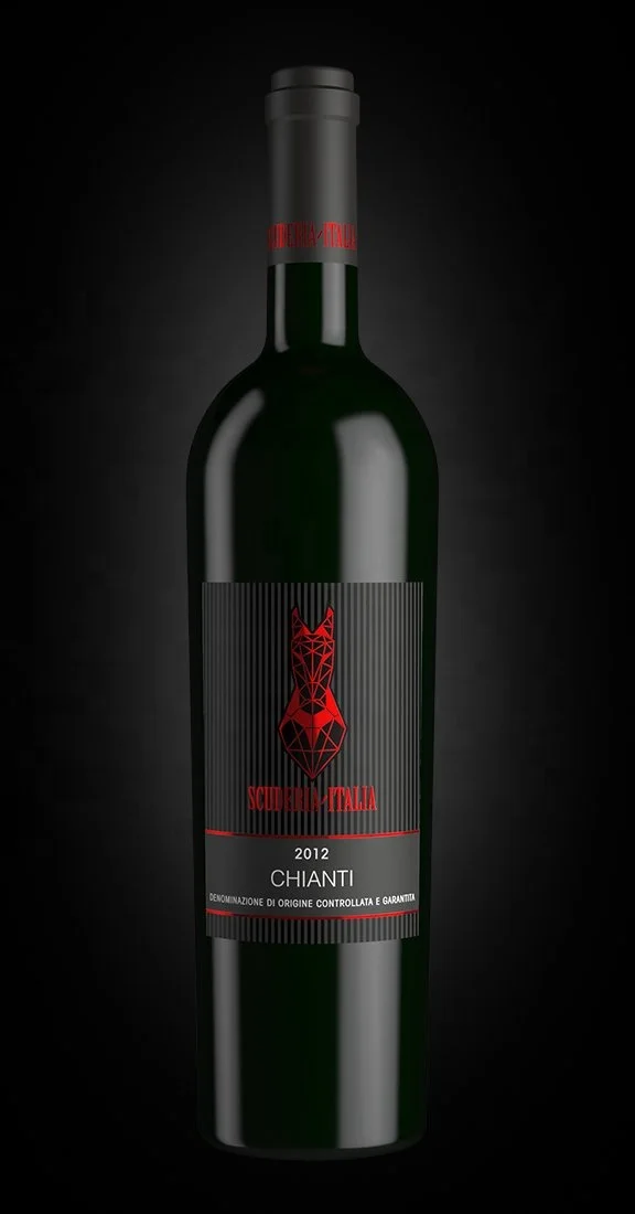 2015 CHIANTI DOCG 0.75L 13.5% Dry Merlot Italian Red Wine Elegant Event Ready Bottle Scuderia Italia Sweet Options Box Bulk Bag