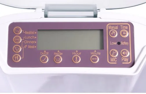 Automatic Pet Feeder With Voice Recording  Pet Dog Cat Food Dispenser Dog Food Feeder