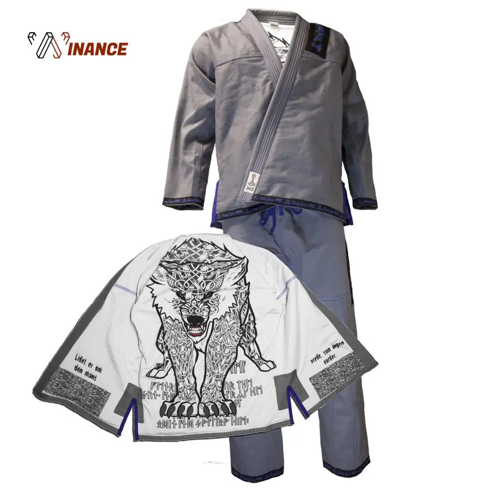 2019 cotton pearl weave fabric bjj gi martial arts wear kimono bjj jiu jitsu brazilian jiu jitsu gi